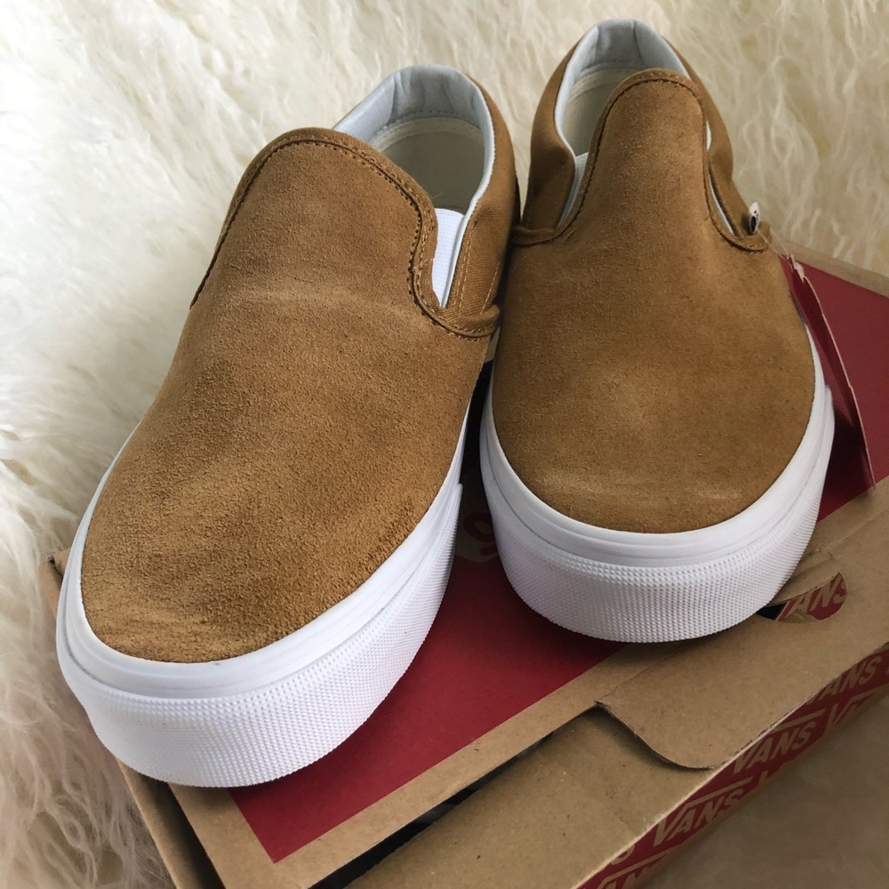 Madewell Special Edition VANS Suede Slip on NEW